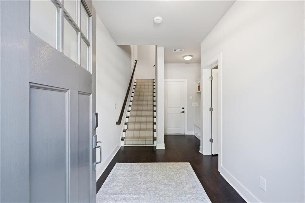 Real listing photo of the foyer of 6097 Boylston Drive NE, Sandy Springs, Georgia